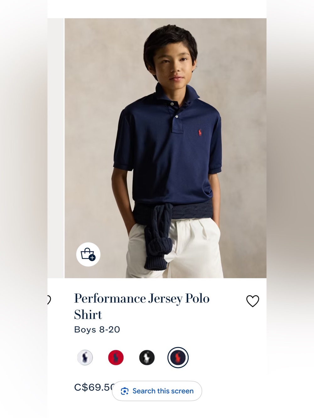 Polo by Ralph  Polo Shirt (10-12),M